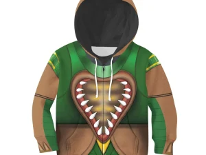 Rhinox Beast Wars Kid Costume Cosplay Hoodie Sweatshirt T-Shirt 4 - Image 1