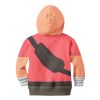 Scout TF2 Kid Costume Cosplay Kid Hoodie Sweatshirt T-Shirt 1 - Image 2
