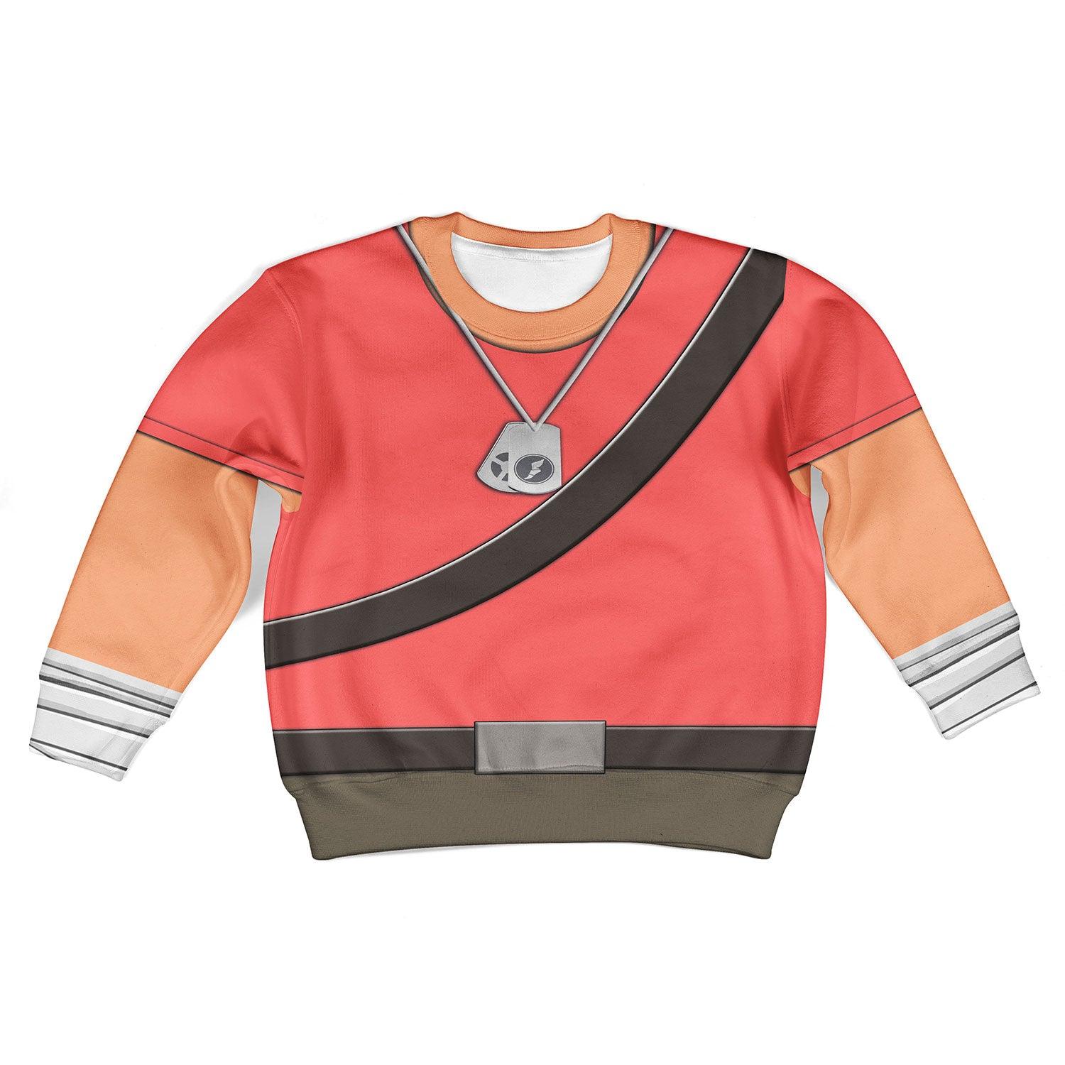 scout tf2 kid costume cosplay kid hoodie sweatshirt t shirt 2 1 Scout TF2 Kid Costume Cosplay Kid Hoodie Sweatshirt T-Shirt 2 - Image 1