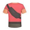 Scout TF2 Kid Costume Cosplay Kid Hoodie Sweatshirt T-Shirt 3 - Image 2
