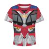 Sentinel Prime Kid Costume Cosplay Hoodie Sweatshirt T-Shirt 3 - Image 1