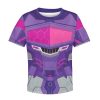 Shockwave Decepticons Kid Costume Cosplay Hoodie Sweatshirt T-Shirt 3 - Image 1