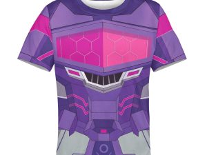 Shockwave Decepticons Kid Costume Cosplay Hoodie Sweatshirt T-Shirt 3 - Image 1