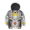 Silverbolt Beast Wars Kid Costume Cosplay Hoodie Sweatshirt T-Shirt 4 - Image 1