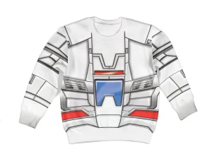 Skyfire Transfomers Robot Kid Costume Cosplay Hoodie Sweatshirt T-Shirt 2 - Image 1