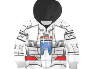 Skyfire Transfomers Robot Kid Costume Cosplay Hoodie Sweatshirt T-Shirt 4 - Image 1