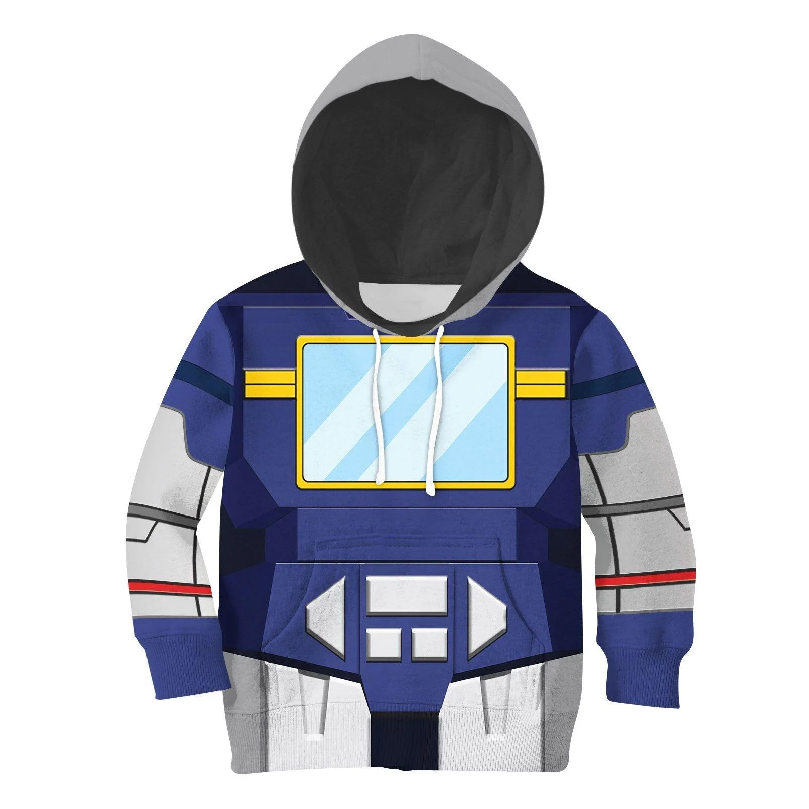 soundwave kid costume cosplay hoodie sweatshirt t shirt 1 1 Soundwave Kid Costume Cosplay Hoodie Sweatshirt T-Shirt 1 - Image 1