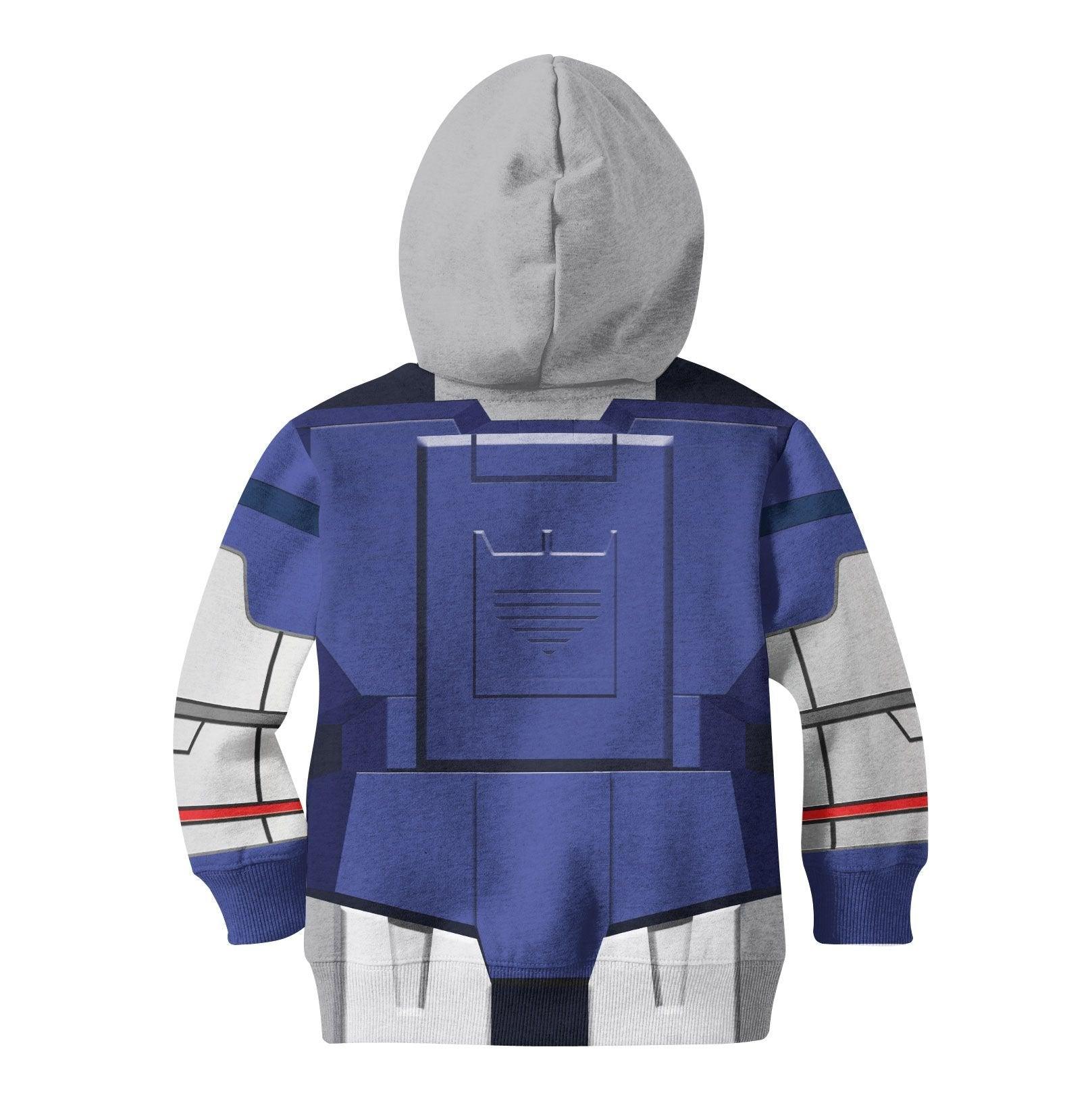 soundwave kid costume cosplay hoodie sweatshirt t shirt 1 2 Soundwave Kid Costume Cosplay Hoodie Sweatshirt T-Shirt 1 - Image 2