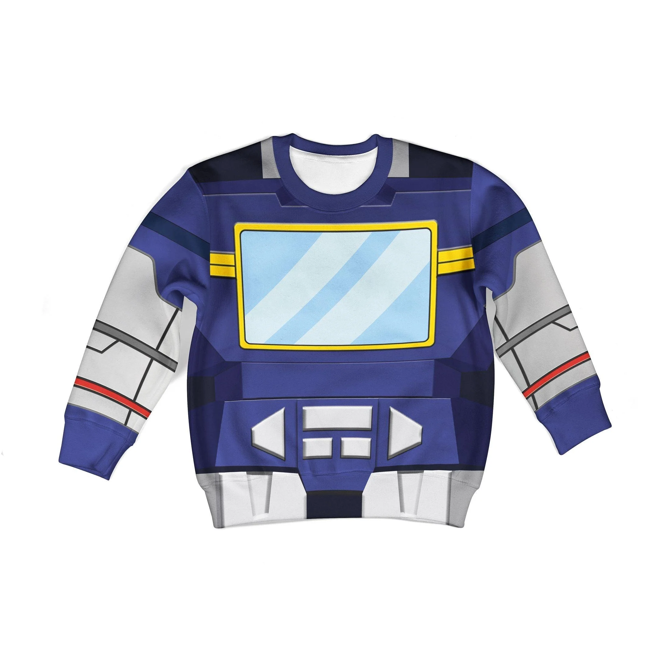 soundwave kid costume cosplay hoodie sweatshirt t shirt 2 1 Soundwave Kid Costume Cosplay Hoodie Sweatshirt T-Shirt 2 - Image 1