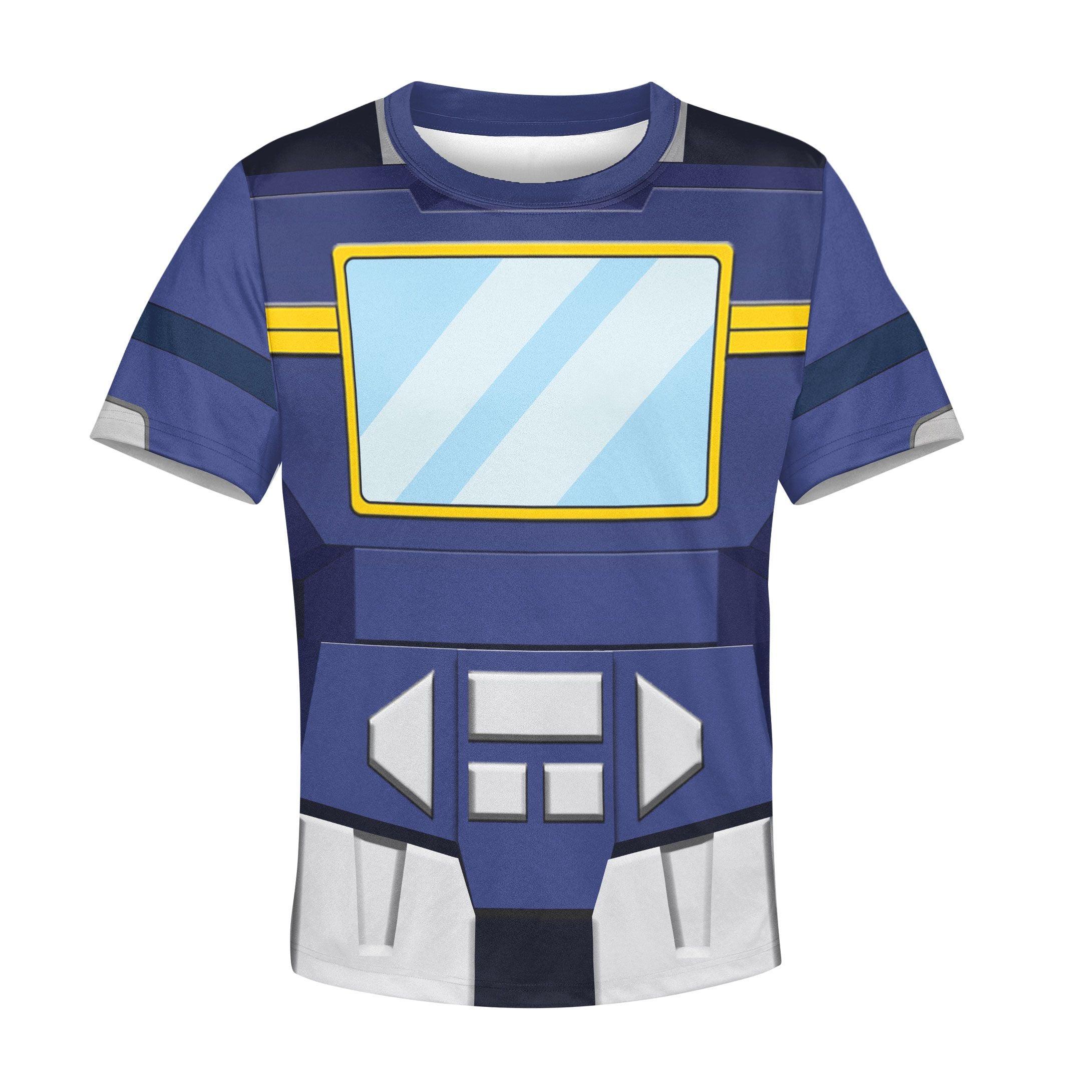 soundwave kid costume cosplay hoodie sweatshirt t shirt 3 1 Soundwave Kid Costume Cosplay Hoodie Sweatshirt T-Shirt 3 - Image 1