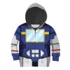 Soundwave Kid Costume Cosplay Hoodie Sweatshirt T-Shirt 4 - Image 1