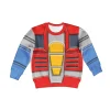 Starscream Transfomers Kid Costume Cosplay Hoodie Sweatshirt T-Shirt 2 - Image 1