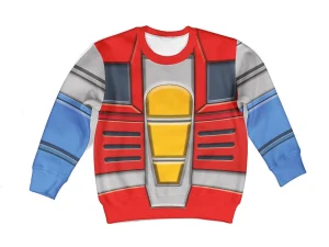 Starscream Transfomers Kid Costume Cosplay Hoodie Sweatshirt T-Shirt 2 - Image 1