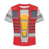 Starscream Transfomers Kid Costume Cosplay Hoodie Sweatshirt T-Shirt 3 - Image 1