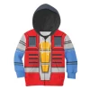 Starscream Transfomers Kid Costume Cosplay Hoodie Sweatshirt T-Shirt 4 - Image 1