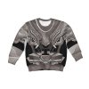 The Last Knight Knight Armor Turbo Changer Grimlock Kid Costume Cosplay Hoodie Sweatshirt T-Shirt 2 - Image 1