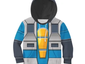Thundercracker Kid Costume Cosplay Hoodie Sweatshirt T-Shirt 1 - Image 1
