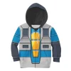 Thundercracker Kid Costume Cosplay Hoodie Sweatshirt T-Shirt 4 - Image 1