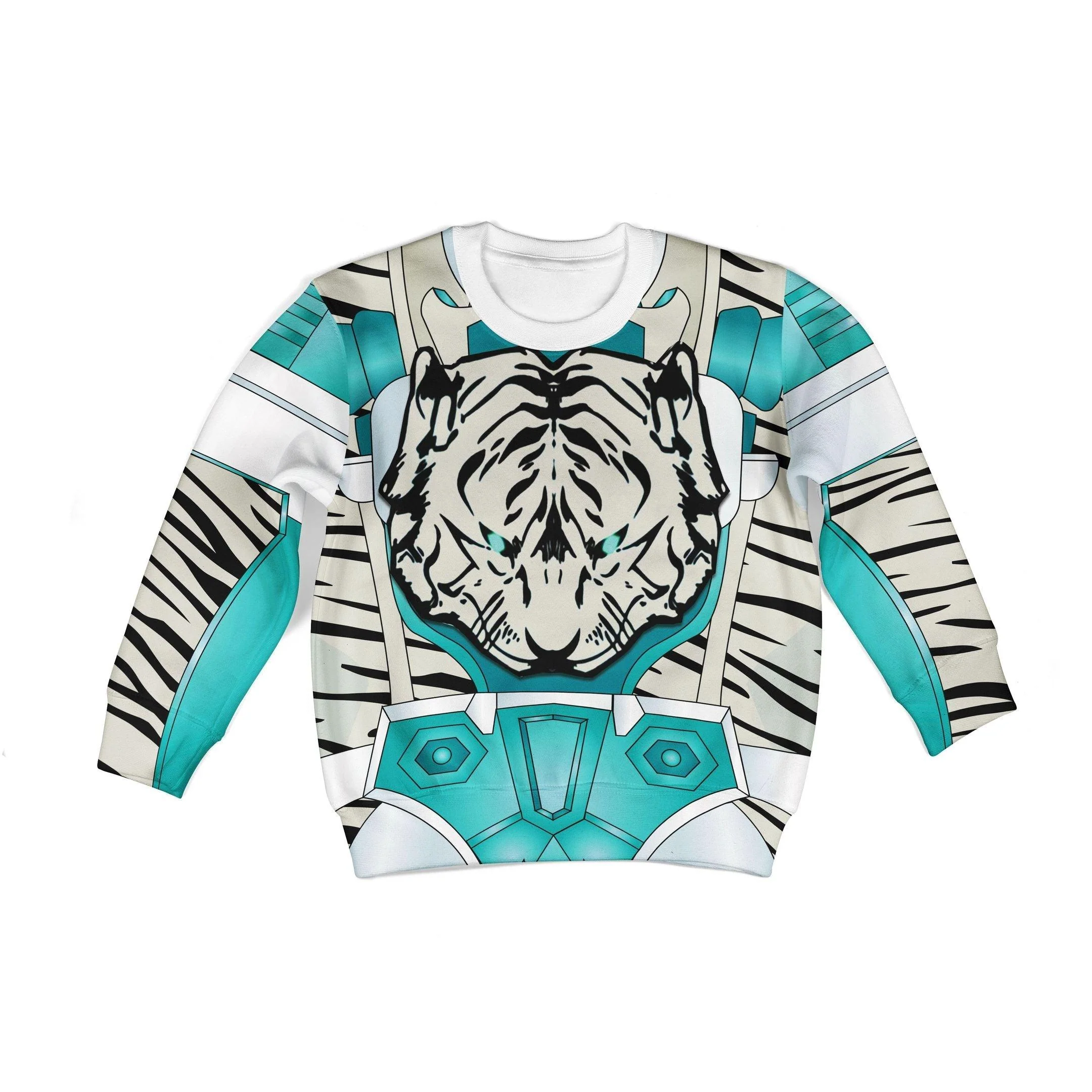 tigatron beast wars kid costume cosplay hoodie sweatshirt t shirt 2 1 Tigatron Beast Wars Kid Costume Cosplay Hoodie Sweatshirt T-Shirt 2 - Image 1