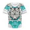 Tigatron Beast Wars Kid Costume Cosplay Hoodie Sweatshirt T-Shirt 3 - Image 1
