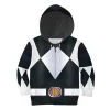 Unisex Kid Tops Black Power Ranger 3D Apparel 4 - Image 1