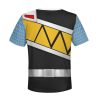 Unisex Kid Tops Black Power Rangers Dino Charge 3D Apparel 3 - Image 2