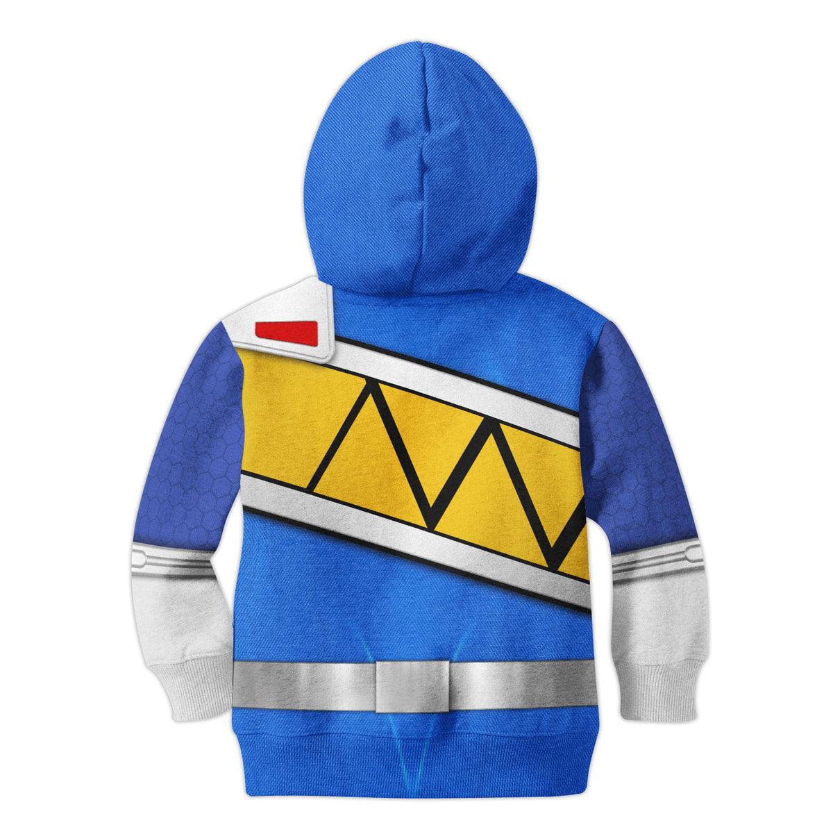 unisex kid tops blue power rangers dino charge 3d apparel 1 2 Unisex Kid Tops Blue Power Rangers Dino Charge 3D Apparel 1 - Image 2