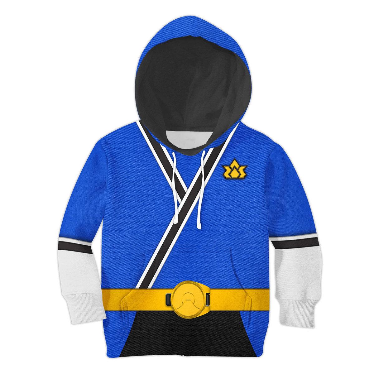 unisex kid tops blue power rangers samurai 3d apparel 1 1 Unisex Kid Tops Blue Power Rangers Samurai 3D Apparel 1 - Image 1