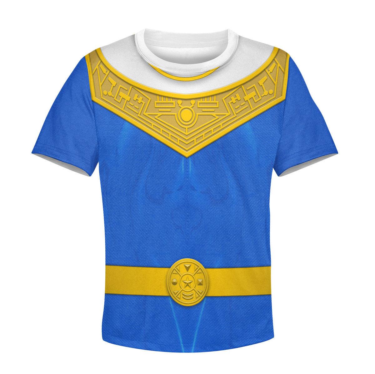 unisex kid tops blue power rangers zeo kid 3d apparel 3 1 Unisex Kid Tops Blue Power Rangers Zeo Kid 3D Apparel 3 - Image 1