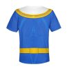 Unisex Kid Tops Blue Power Rangers Zeo Kid 3D Apparel 3 - Image 2