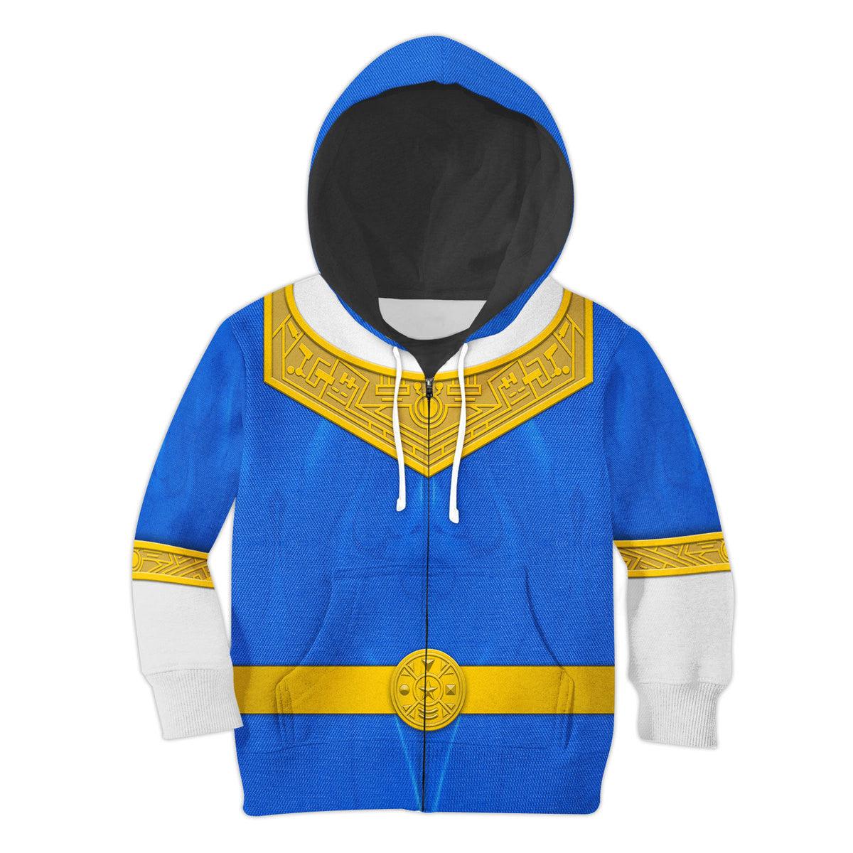 unisex kid tops blue power rangers zeo kid 3d apparel 4 1 Unisex Kid Tops Blue Power Rangers Zeo Kid 3D Apparel 4 - Image 1
