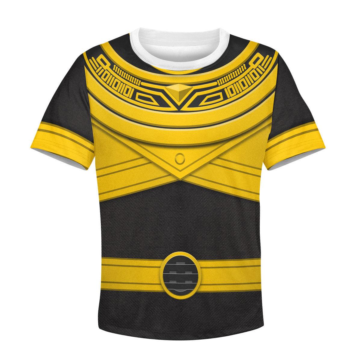 unisex kid tops gold power rangers zeo kid 3d apparel 3 1 Unisex Kid Tops Gold Power Rangers Zeo Kid 3D Apparel 3 - Image 1