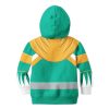 Unisex Kid Tops Green Power Ranger 3D Apparel 1 - Image 2