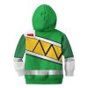 Unisex Kid Tops Green Power Rangers Dino Charge 3D Apparel 1 - Image 2