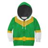 Unisex Kid Tops Green Power Rangers Zeo Kid 3D Apparel 4 - Image 1