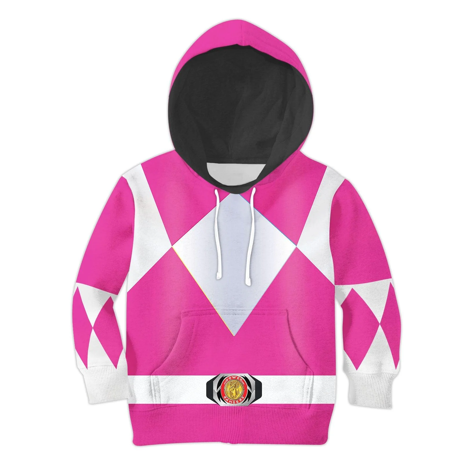 unisex kid tops pink power ranger 3d apparel 1 1 Unisex Kid Tops Pink Power Ranger 3D Apparel 1 - Image 1