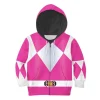 Unisex Kid Tops Pink Power Ranger 3D Apparel 4 - Image 1