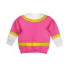 Unisex Kid Tops Pink Power Rangers Zeo Kid 3D Apparel 2 - Image 2