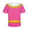 Unisex Kid Tops Pink Power Rangers Zeo Kid 3D Apparel 3 - Image 2