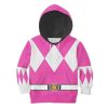 Unisex Kid Tops Pink Ranger Mighty Morphin Kid 3D Apparel 1 - Image 1
