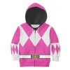 Unisex Kid Tops Pink Ranger Mighty Morphin Kid 3D Apparel 4 - Image 1