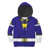 Unisex Kid Tops Power Rangers Turbo Blue 3D Apparel 4 - Image 1