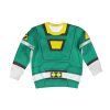 Unisex Kid Tops Power Rangers Turbo Green 3D Apparel 2 - Image 1