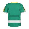 Unisex Kid Tops Power Rangers Turbo Green 3D Apparel 3 - Image 2