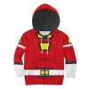 Unisex Kid Tops Power Rangers Turbo Red 3D Apparel 4 - Image 1