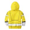 Unisex Kid Tops Power Rangers Turbo Yellow 3D Apparel 1 - Image 2