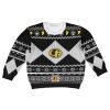 Unisex Kid Tops Pullover Sweatshirt Black Power Ranger 3D Apparel 2 - Image 1