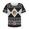 Unisex Kid Tops Pullover Sweatshirt Black Power Ranger 3D Apparel 3 - Image 1