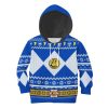 Unisex Kid Tops Pullover Sweatshirt Blue Power Ranger 3D Apparel 1 - Image 1