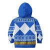 Unisex Kid Tops Pullover Sweatshirt Blue Power Ranger 3D Apparel 1 - Image 2